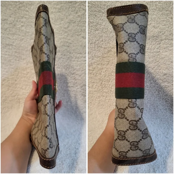 Gucci Vintage Ophidia Parfums Flap Clutch - Picture 5 of 16